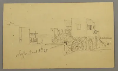 Jaffa Street Corner, Palestine [Tel Aviv, Israel]