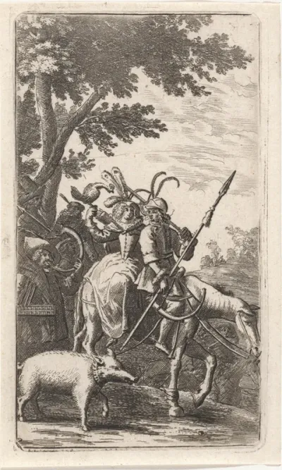 Jagend gezelschap