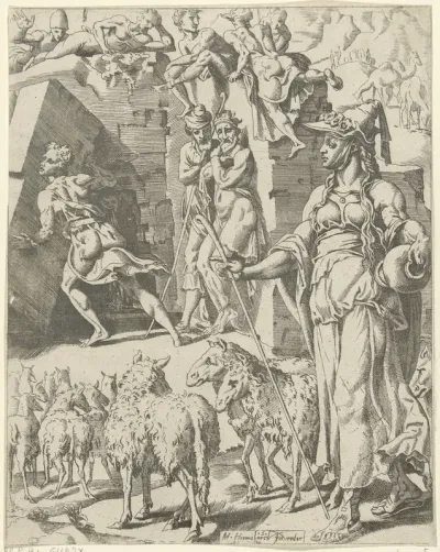 Jakob bij de bron van Haran