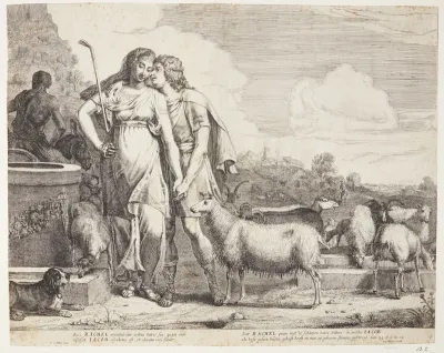 Jakob kysser Rakel