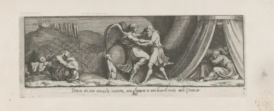 Jakob vecht met de engel