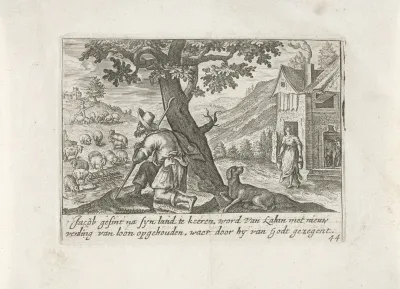 Jakob verrijkt zich met schapen uit de kudde van Laban