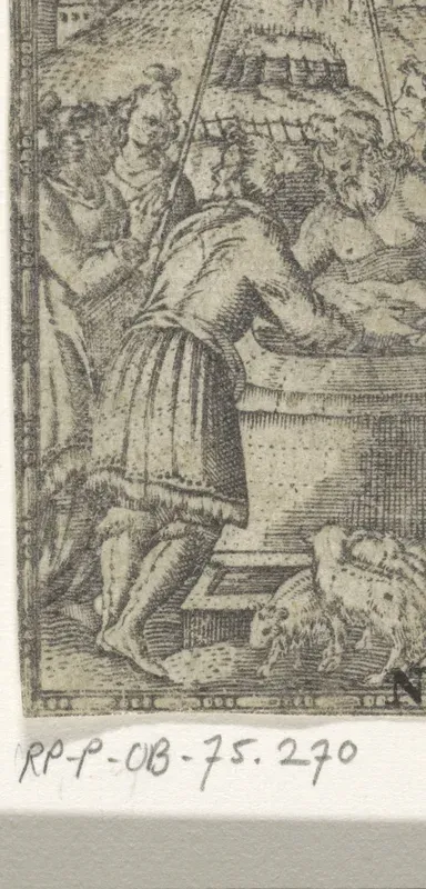 Jakob wentelt de steen van de put