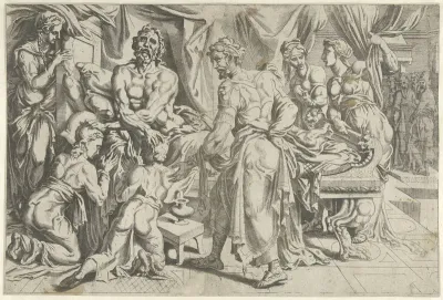 Jakob zegent de zonen van Jozef