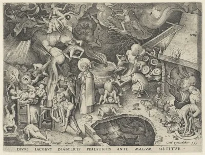 Jakobus de Meerdere ontmoet de magiër Hermogenes
