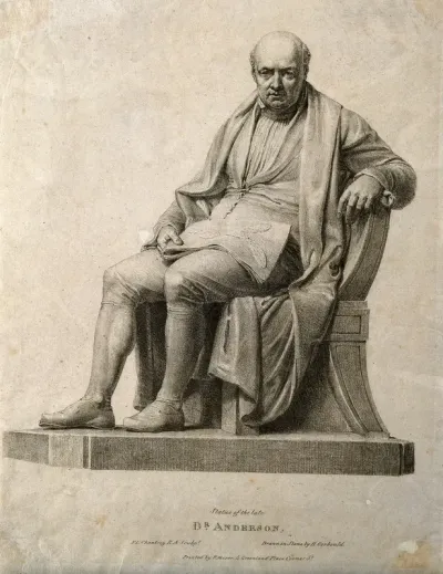 James Anderson. Lithograph by H. Corbould after F. L. Chantrey
