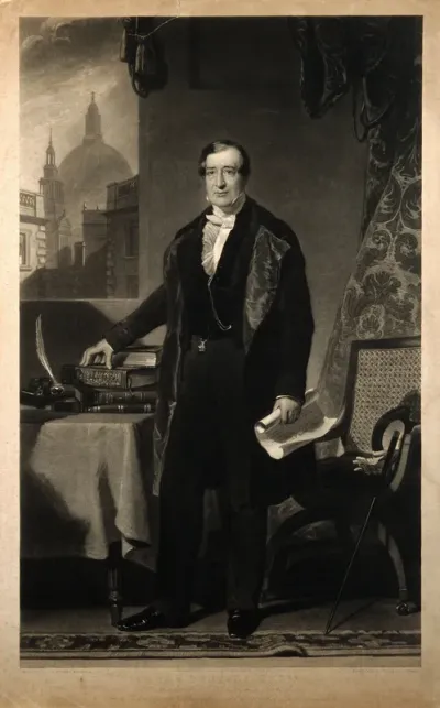 James Bentley. Mezzotint by T. Lupton, 1850, after J. P. Knight