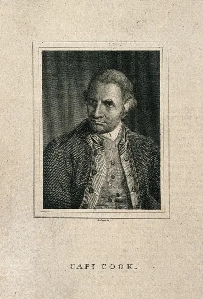 James Cook. Line engraving by R. Scott after Sir N. Dance-Holland, 1776