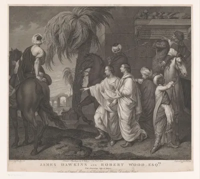 James Dawkins en Robert Wood zien Palmyra liggen