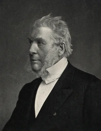 James Glaisher. Photogravure after J. Mayall