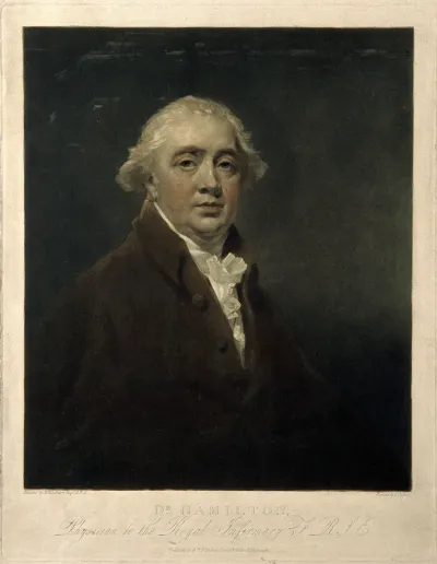 James Hamilton. Coloured mezzotint by C. Turner after H. Raeburn