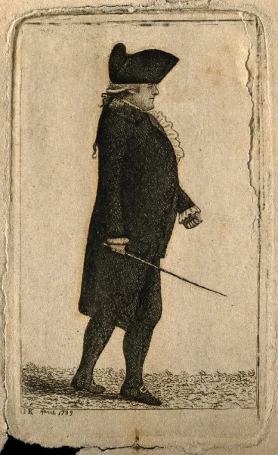 James Hamilton. Etching by J. Kay, 1789