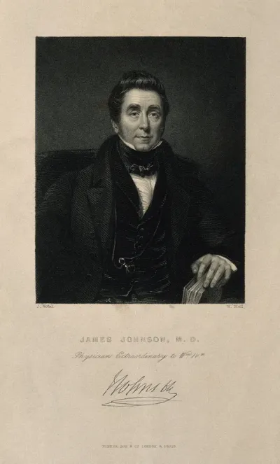 James Johnson. Stipple engraving by W. Holl after J. Wood