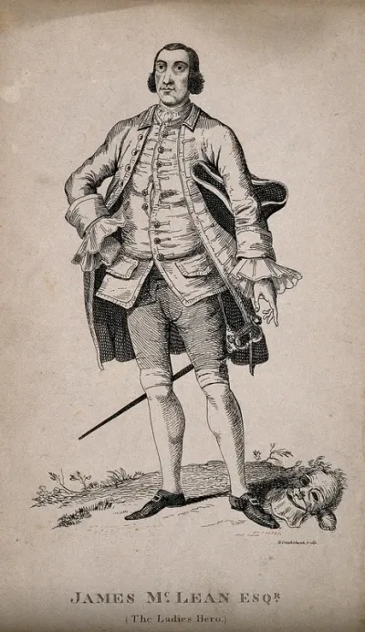 James McLean, known as 'the gentleman highwayman'