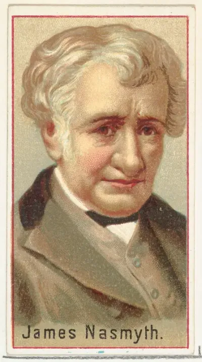James Nasmyth, printer's sample for the World's Inventors souvenir album (A25) for Allen & Ginter Cigarettes