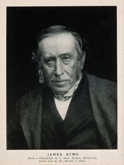 James Syme. Photogravure after A. Swan Watson