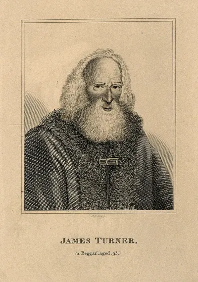 James Turner, a beggar and a painter's model, aged 93