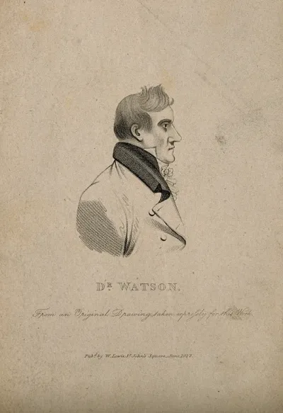 James Watson. Stipple engraving, 1817