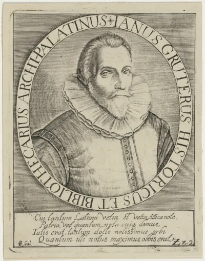 Jan Gruter, Writer, Critic and Scholar