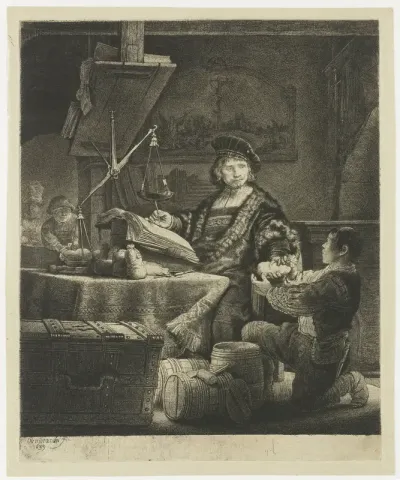 Jan Uytenbogaert, 'the goldweigher'