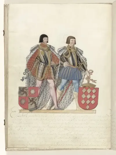 Jan van Luxemburg en Antoon van Lalaing
