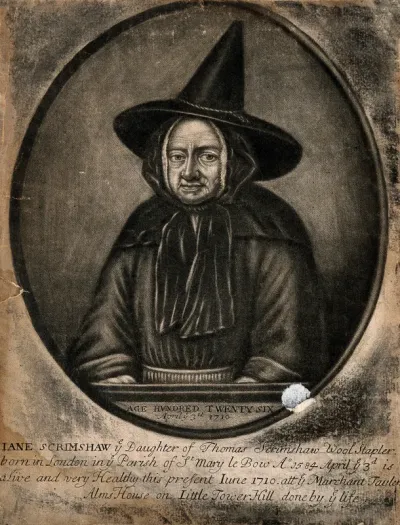 Jane Scrimshaw, aged 126