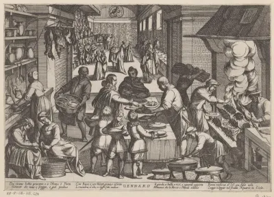 Januari: een keuken (waterman)