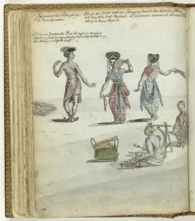 Javaanse ronging of danseressen