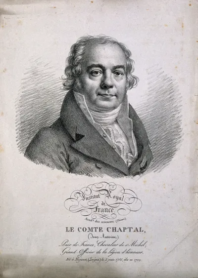 Jean-Antoine-Claude Chaptal, Comte de Chanteloup