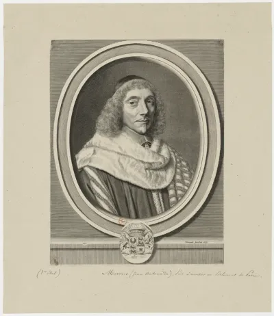 [Jean-Antoine de Mesmes, comte d'Avaux] Nanteuil faciebat 1655