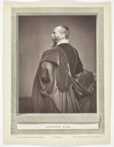 Jean-Baptiste Alphonse Karr (French critic, journalist, and novelist, 1808-1890)