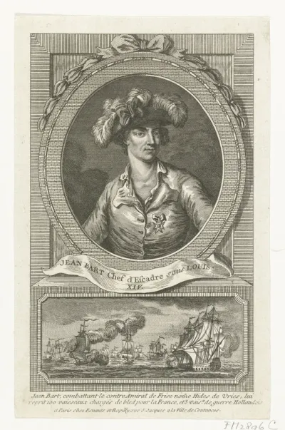 Jean Bart Chef d'Esvadre sous Louis XIV