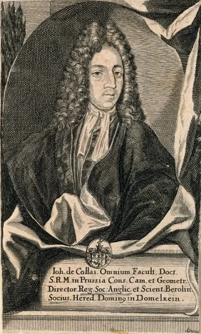 Jean de Collas. Line engraving by Kraus