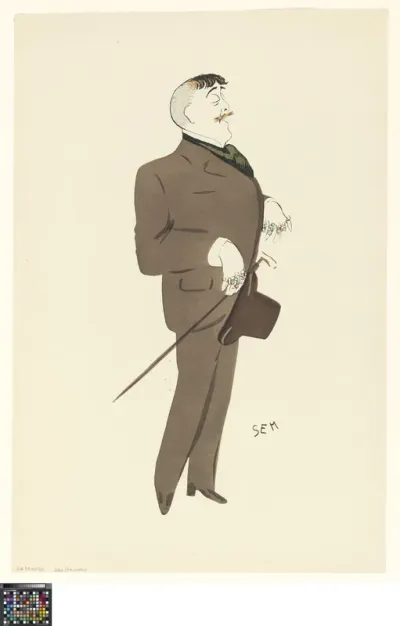 Jean Lorrain, the Ten Fingers or The Dandy
