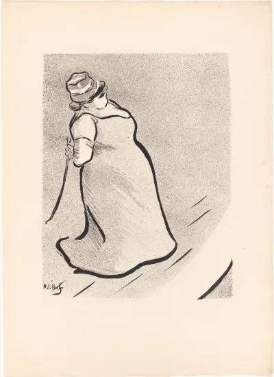 Jeanne Bloch, from Le Café-Concert