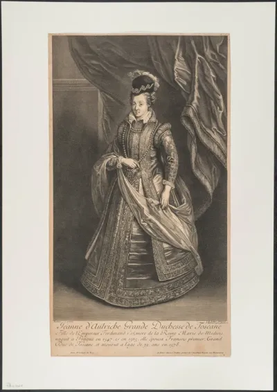 Jeanne d'Autriche, Grande Duchesse de Toscana
