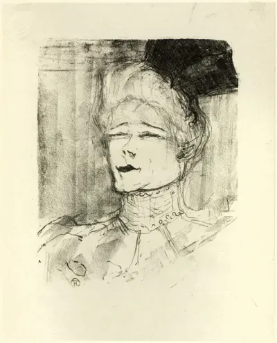 Jeanne Granier, from Treize Lithographies
