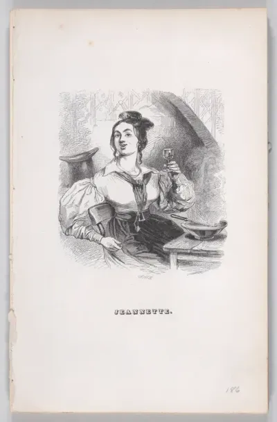 Jeannette, from "The Complete Works of Béranger"