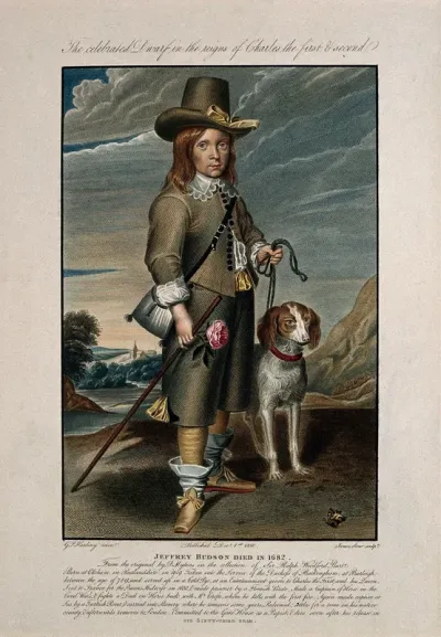 Jeffery Hudson, a dwarf