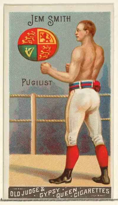 Jem Smith, Pugilist, from the Goodwin Champion series for Old Judge and Gypsy Queen Cigarettes