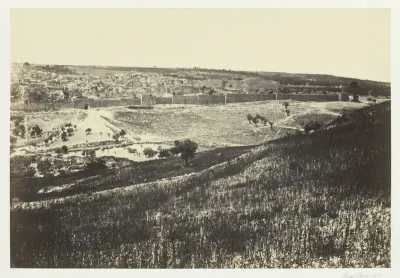 Jerusalem, from the Mount of Olives, No.2