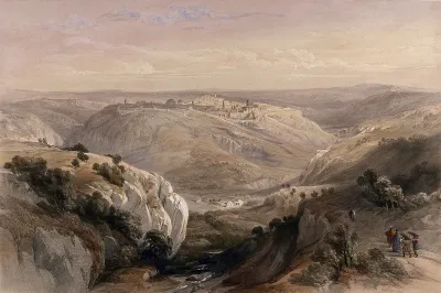 Jerusalem from the south, Israel