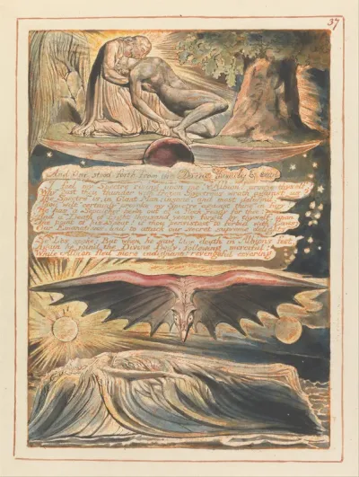Jerusalem, Plate 37, And One stood forth....