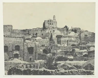 Jérusalem, Quartier Occidental; Palestine