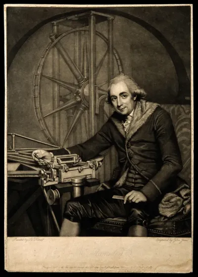 Jesse Ramsden. Mezzotint by J. Jones, 1790, after R. Home