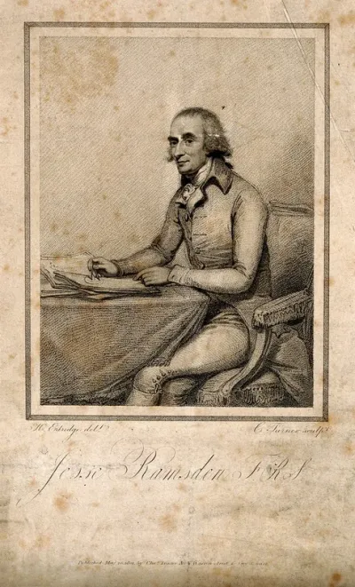 Jesse Ramsden. Stipple engraving by C. Turner, 1801, after H. Edridge