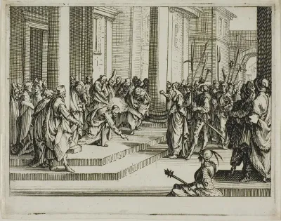 Jesus and the Adulterous Woman, from The New Testament