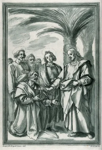 Jesus appoints Peter as head of the church