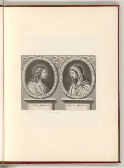 Jesus Christus und Jungfrau Maria