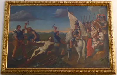 Jésus cloué sur la Croix (Rieudemont)